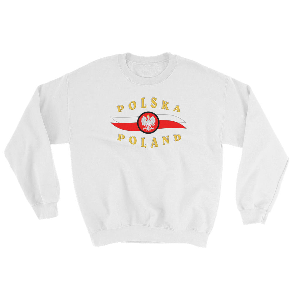 Polska - Poland Crew Neck Sweatshirt