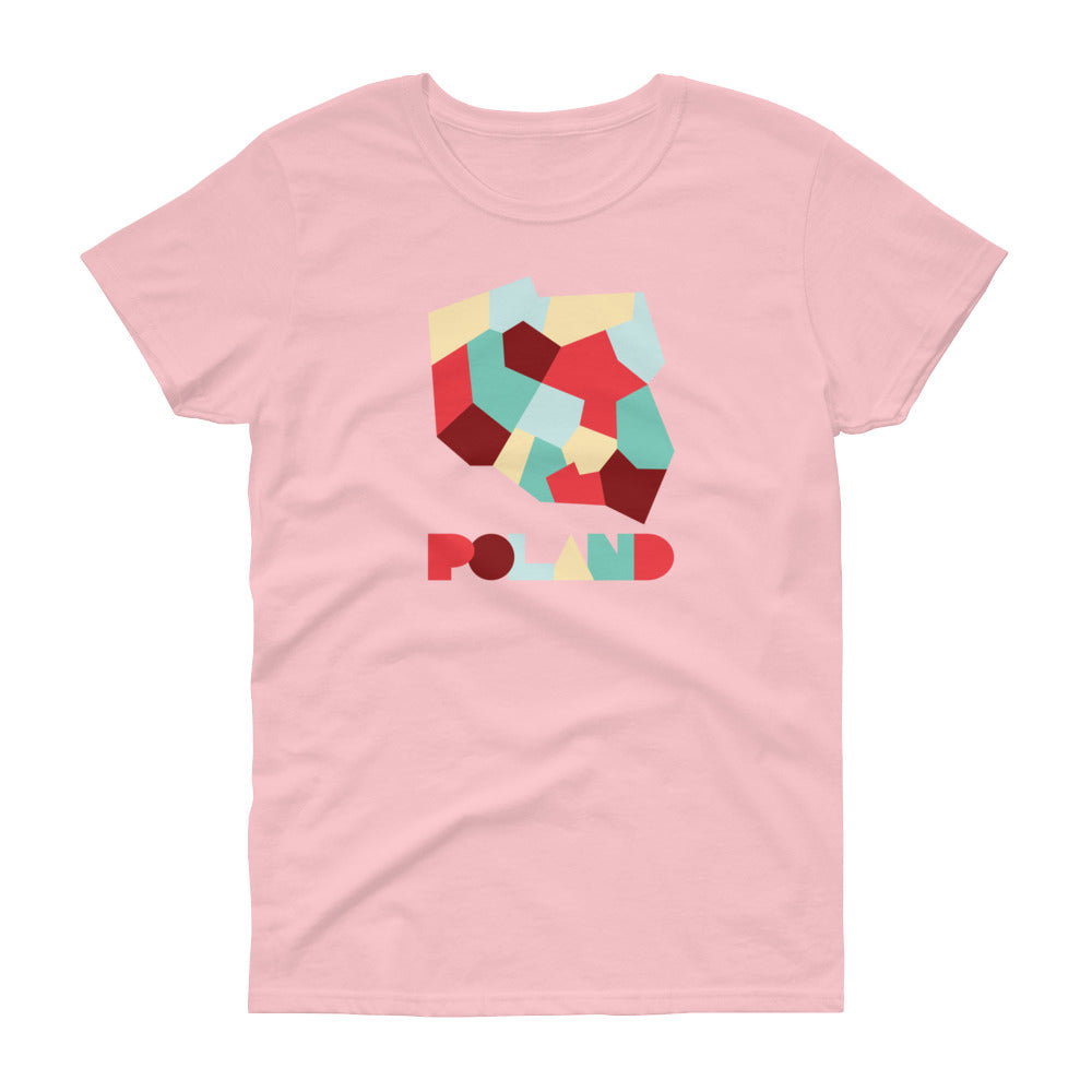 Geometric Poland Women's short sleeve t-shirt