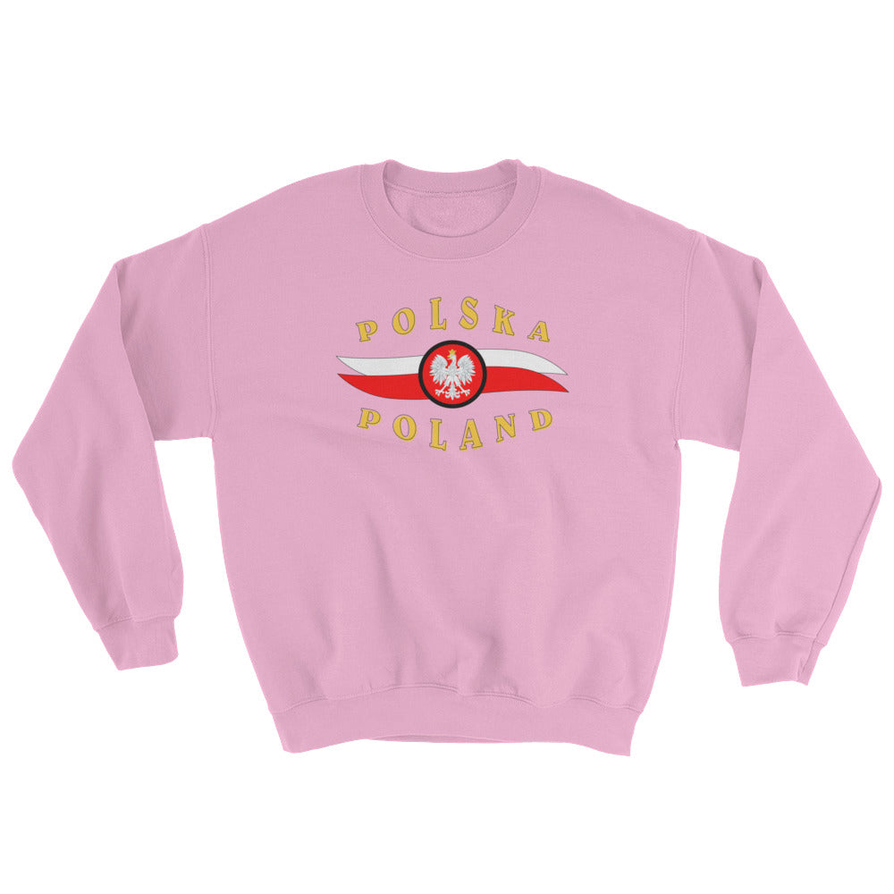 Polska - Poland Crew Neck Sweatshirt