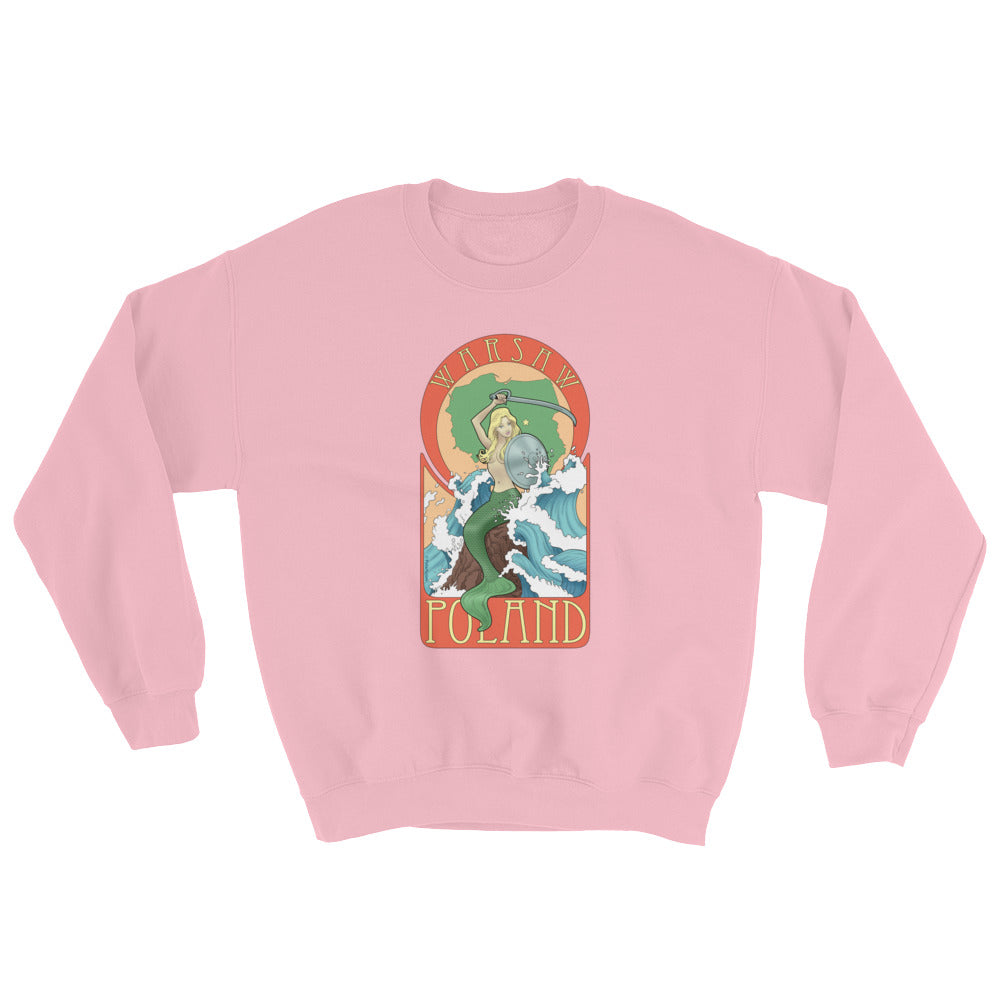 Warsaw Mermaid Crew Neck Sweatshirt