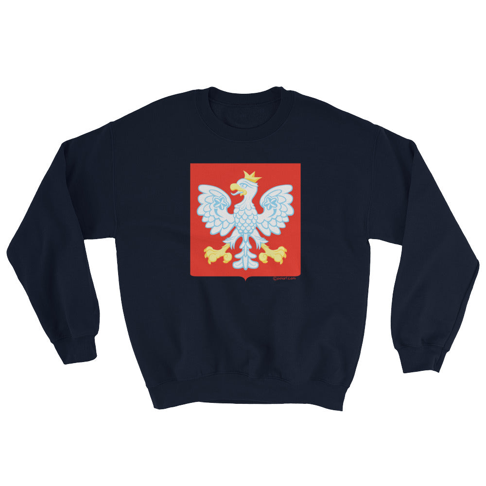 Baby White Eagle Crew Neck Sweatshirt