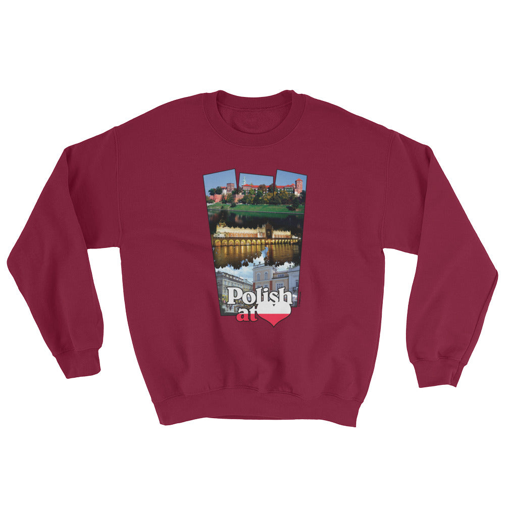 Polish at Heart Crew Neck Sweatshirt