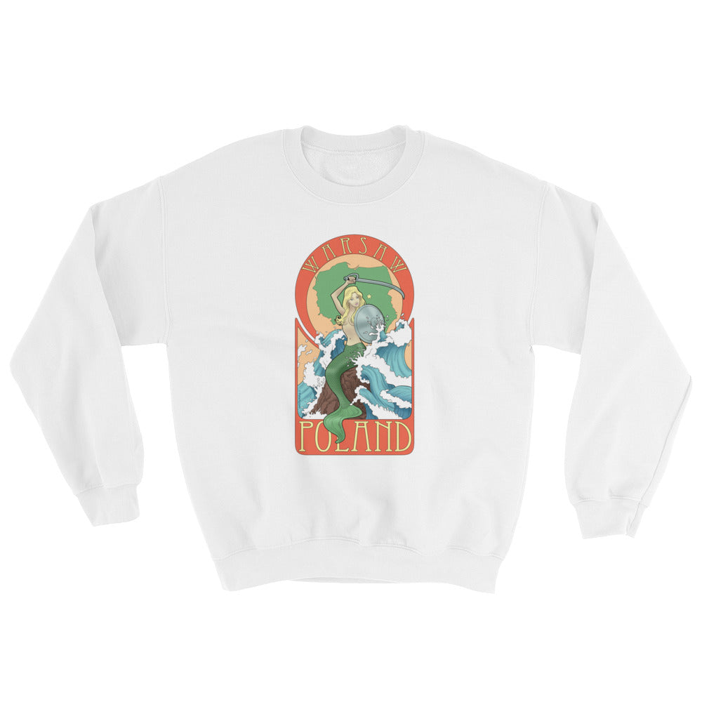 Warsaw Mermaid Crew Neck Sweatshirt