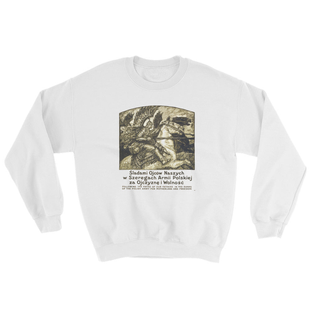 Vintage Poster: Polish Army #2 Crew Neck Sweatshirt