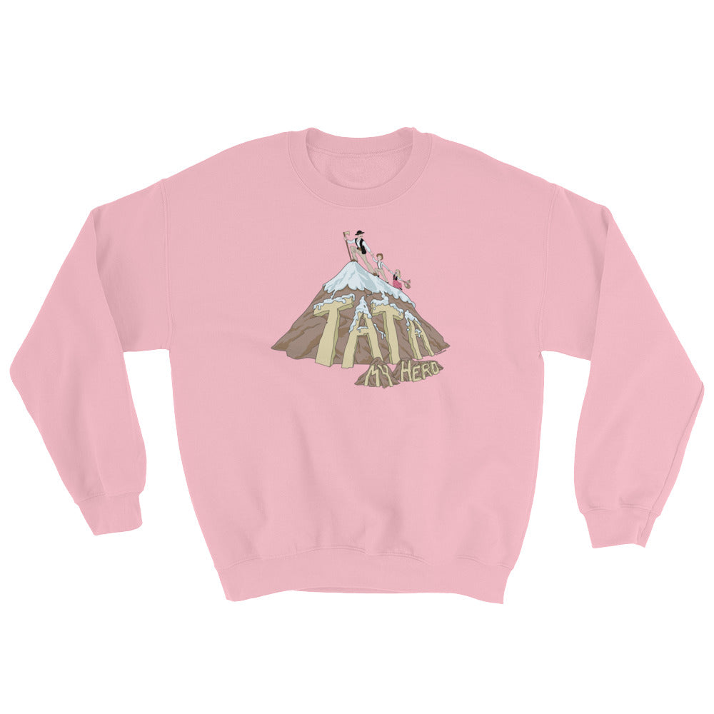 Tata (Dad) My Hero Crew Neck Sweatshirt