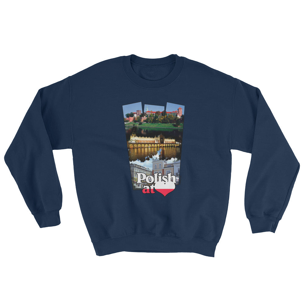 Polish at Heart Crew Neck Sweatshirt