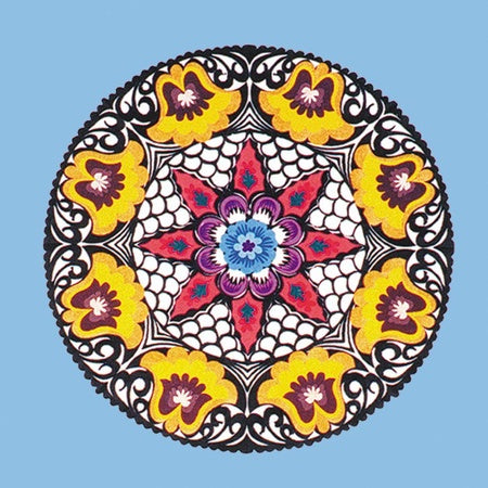 Photo Magnet - Paper Cutout, Wycinanki Design