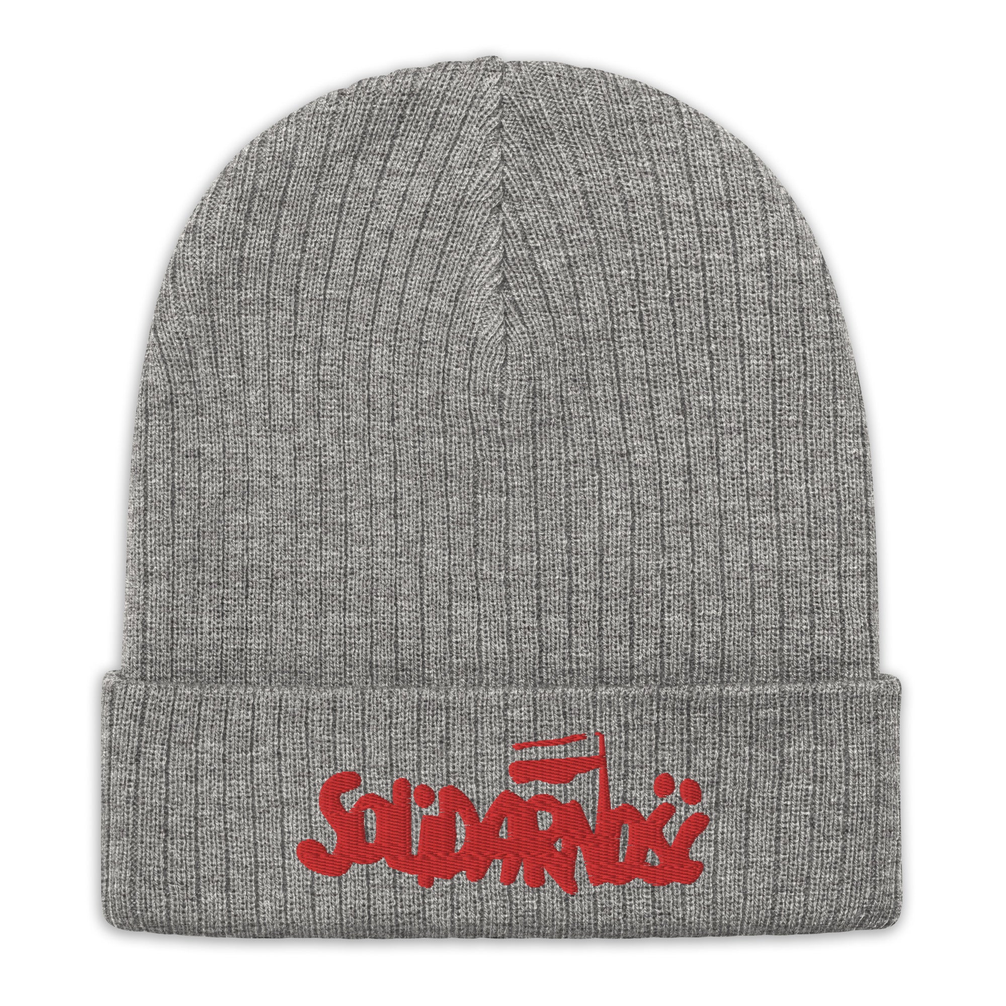 Solidarność (Solidarity) Ribbed knit beanie