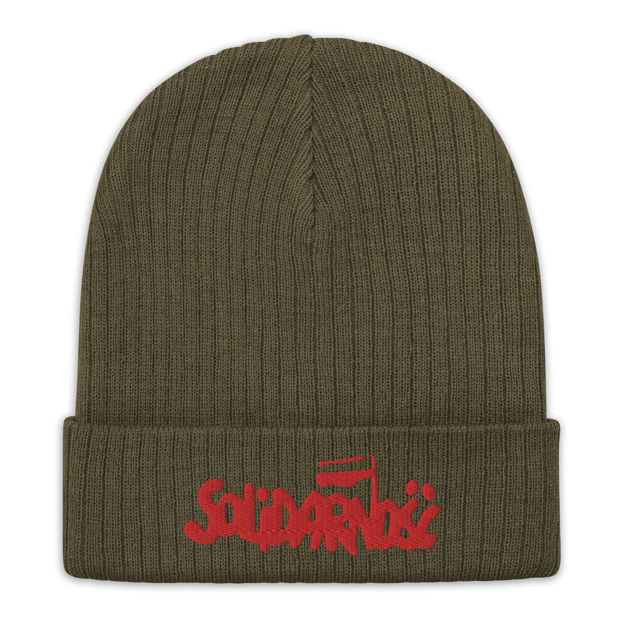 Solidarność (Solidarity) Ribbed knit beanie
