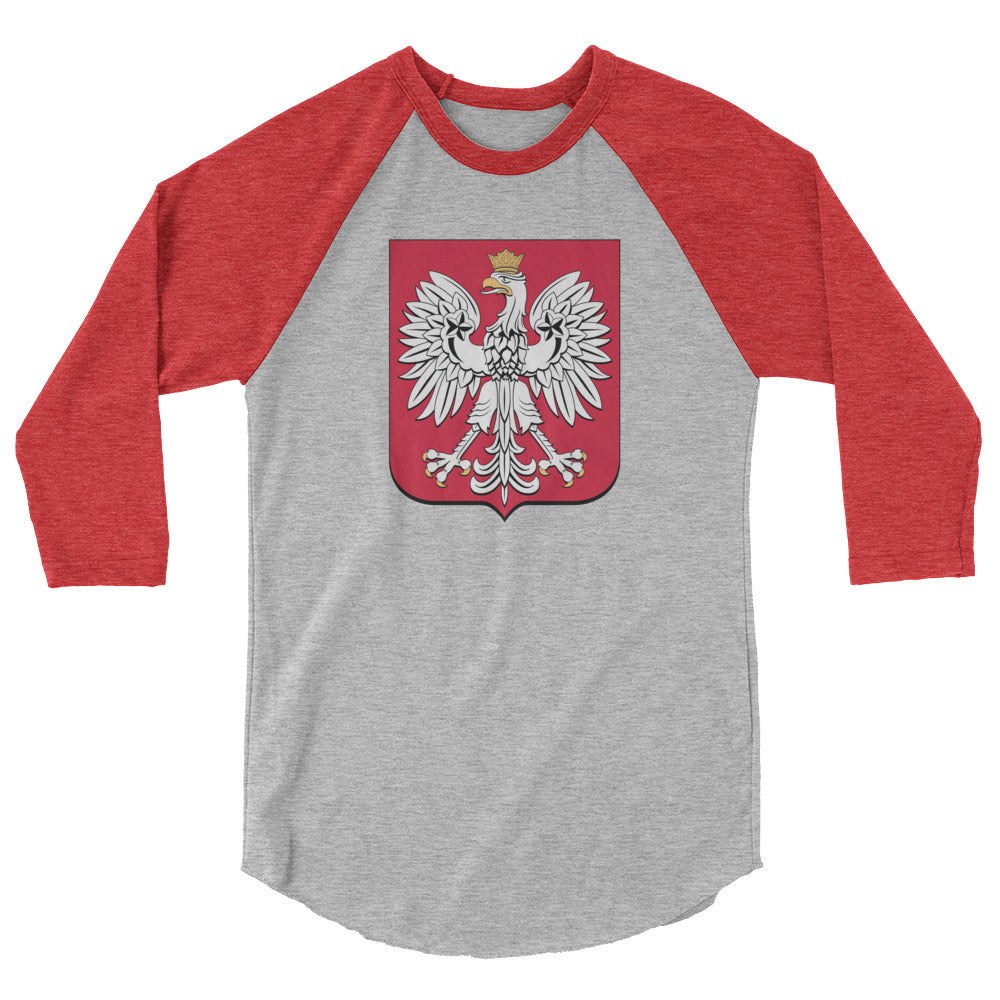 White Eagle 3/4 sleeve raglan shirt