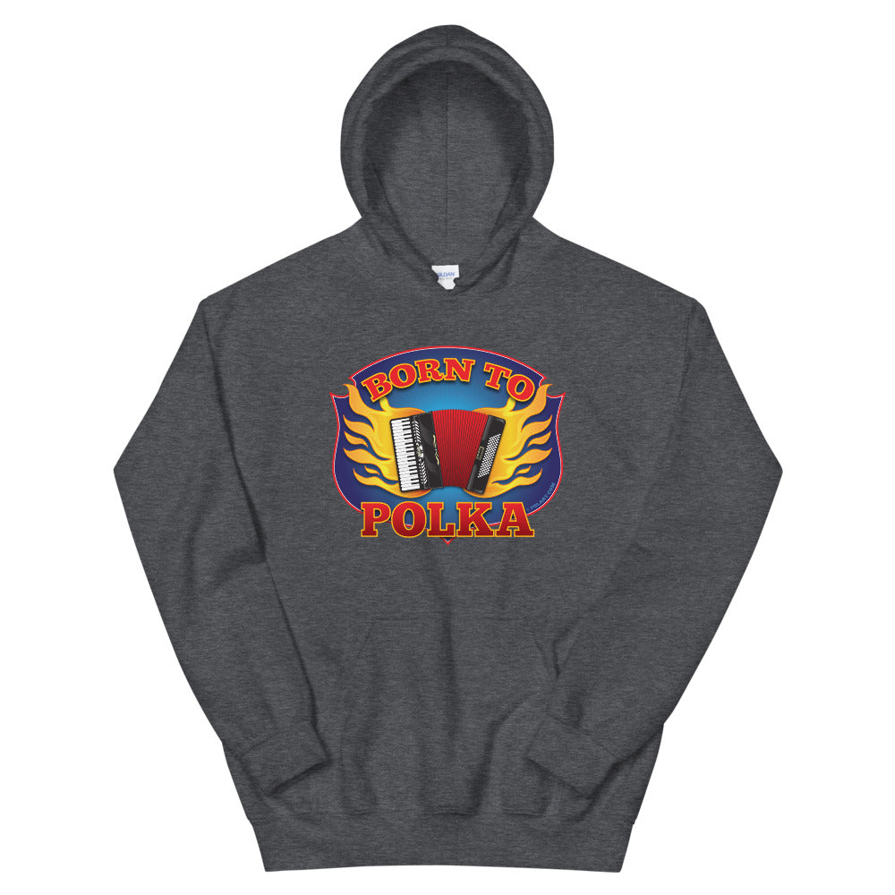 Born to Polka Hooded Sweatshirt