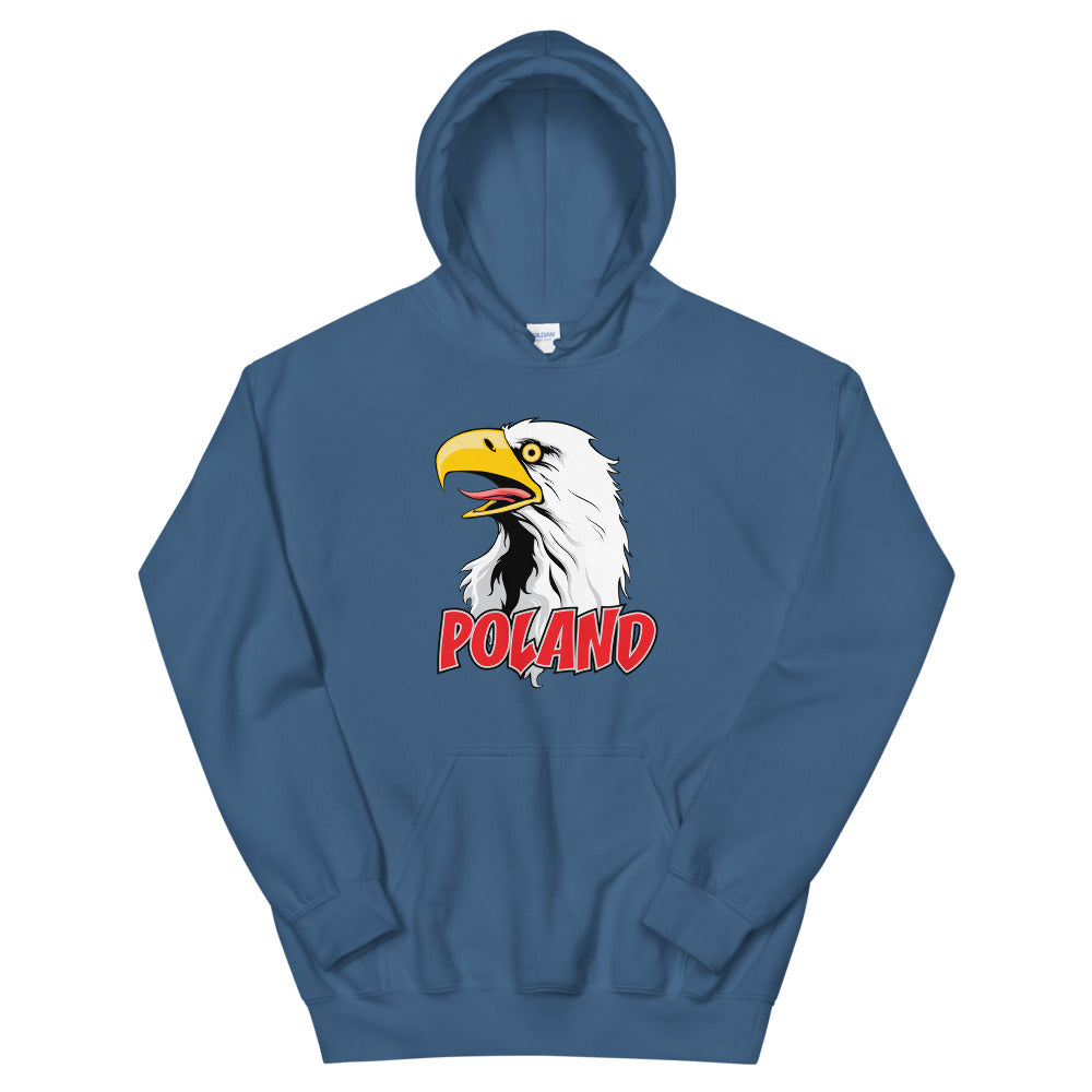 White Eagle - Poland Hooded Sweatshirt