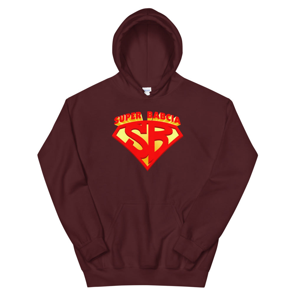 Super Babcia Hooded Sweatshirt