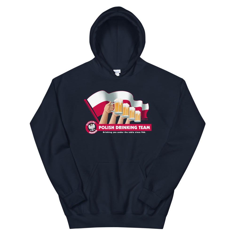 Polish Drinking Team Hooded Sweatshirt