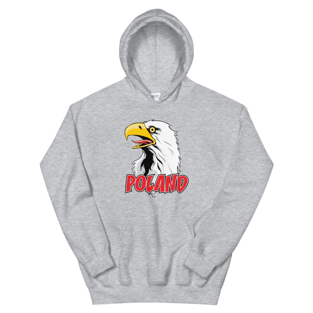 White Eagle - Poland Hooded Sweatshirt