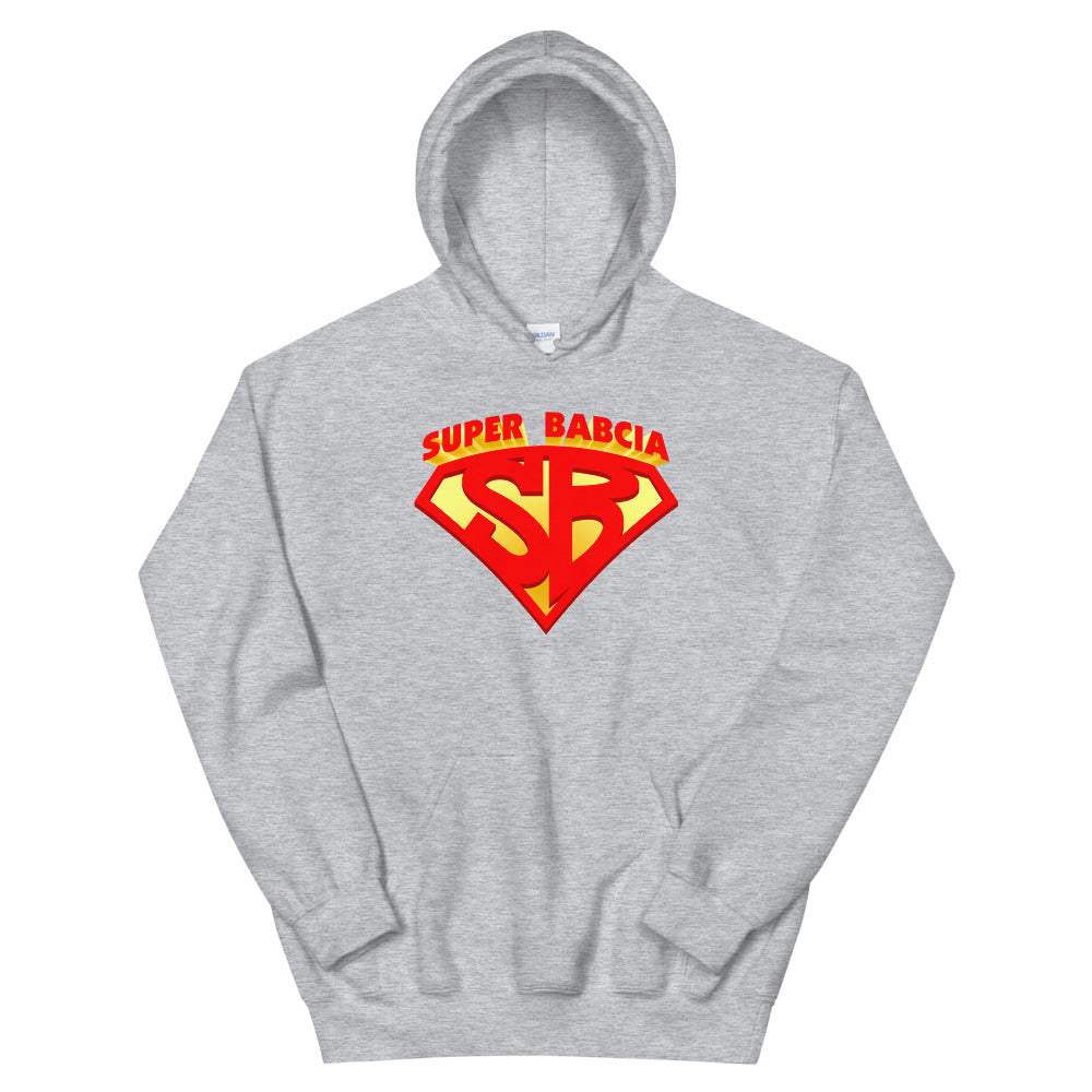 Super Babcia Hooded Sweatshirt