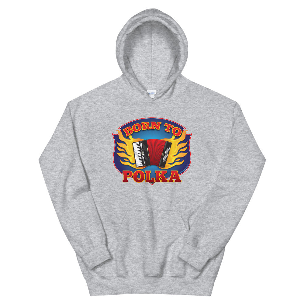 Born to Polka Hooded Sweatshirt