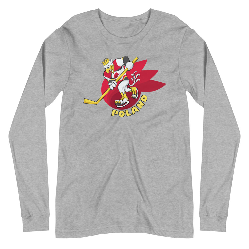 Poland Hockey White Eagle Long Sleeve Tee