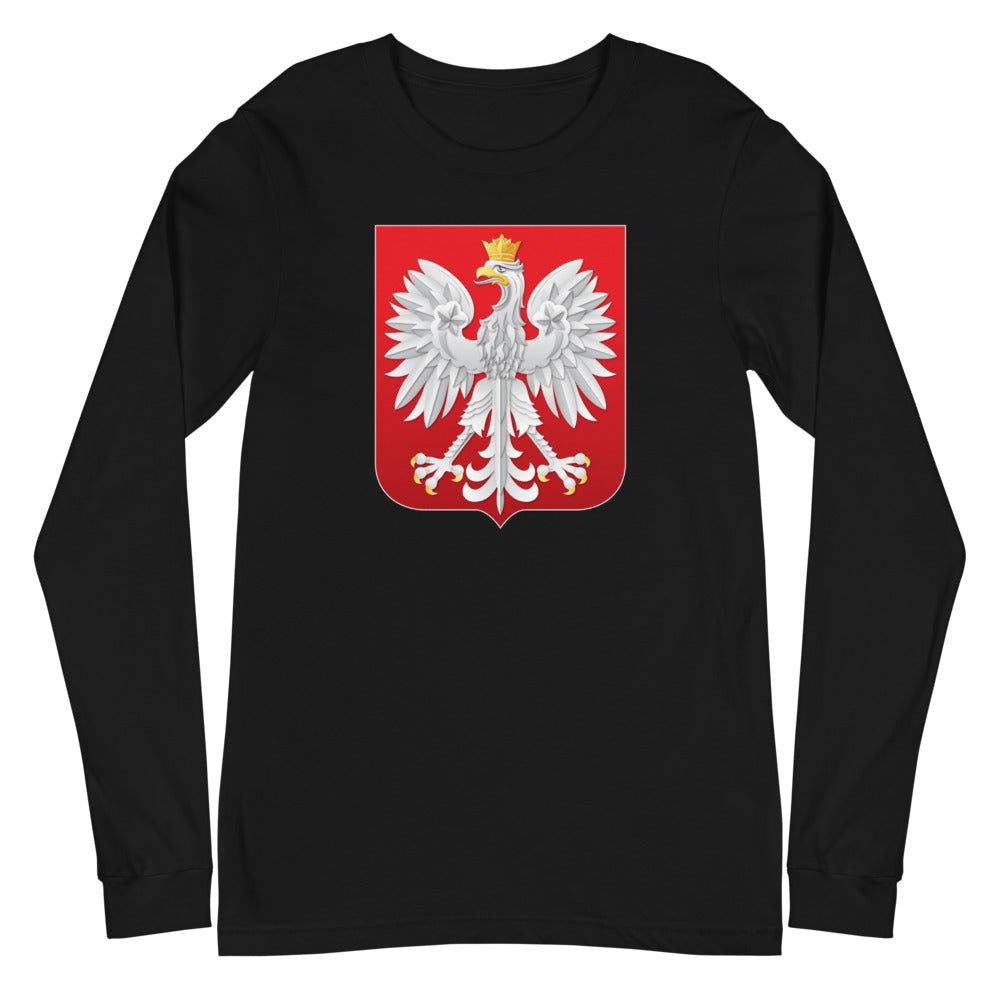 White Eagle Coat-of-Arms Long Sleeve Tee