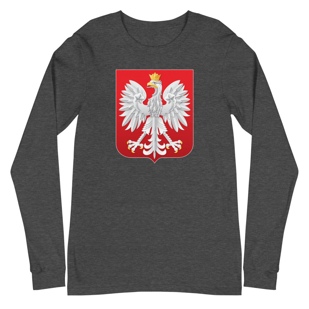 White Eagle Coat-of-Arms Long Sleeve Tee