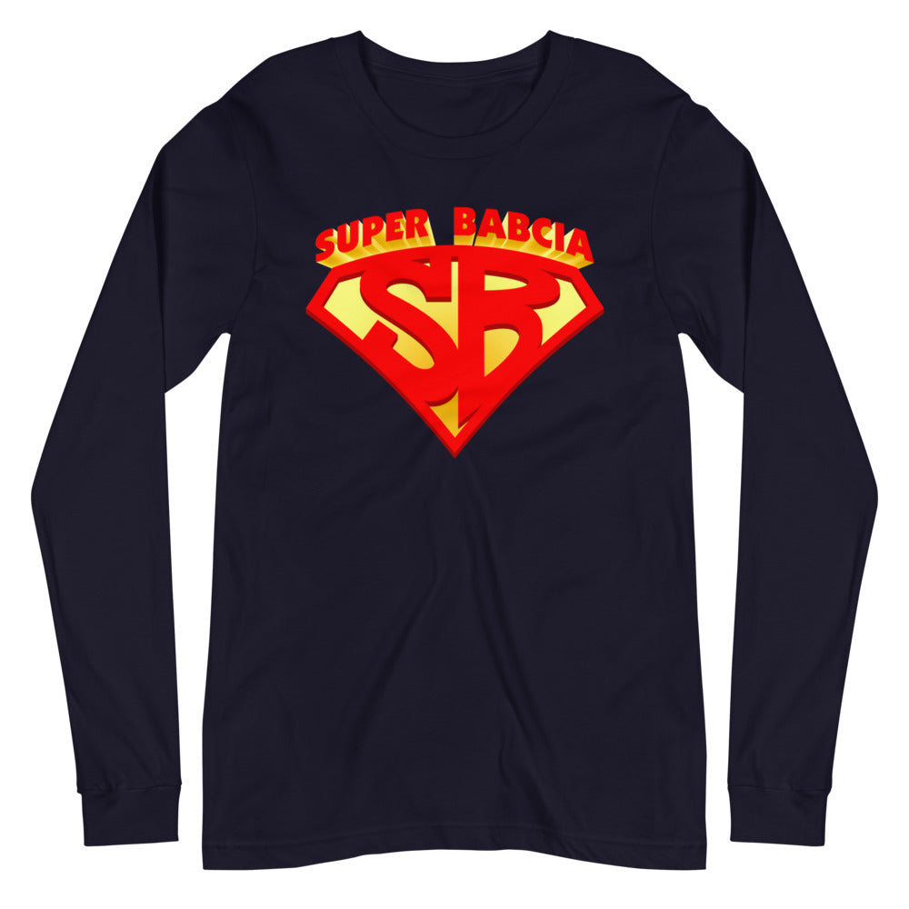 Super Babcia Long Sleeve Tee