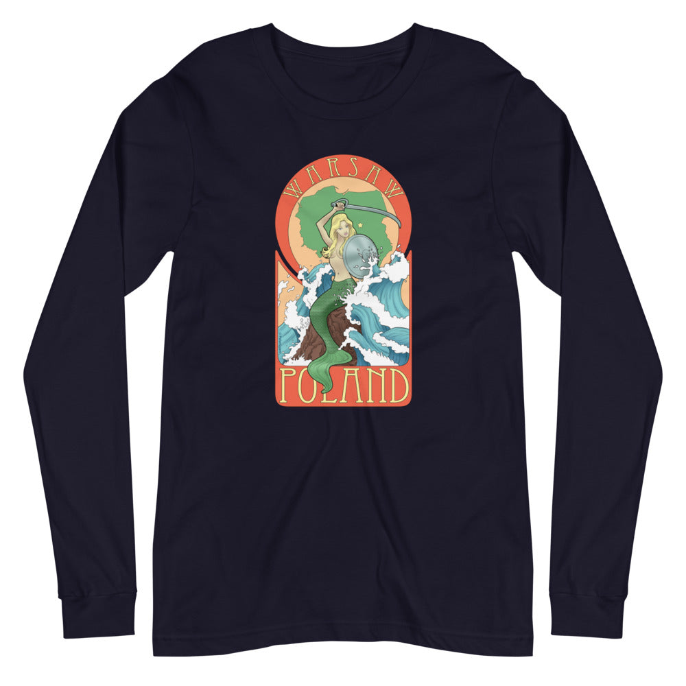 Warsaw Mermaid Long Sleeve Tee