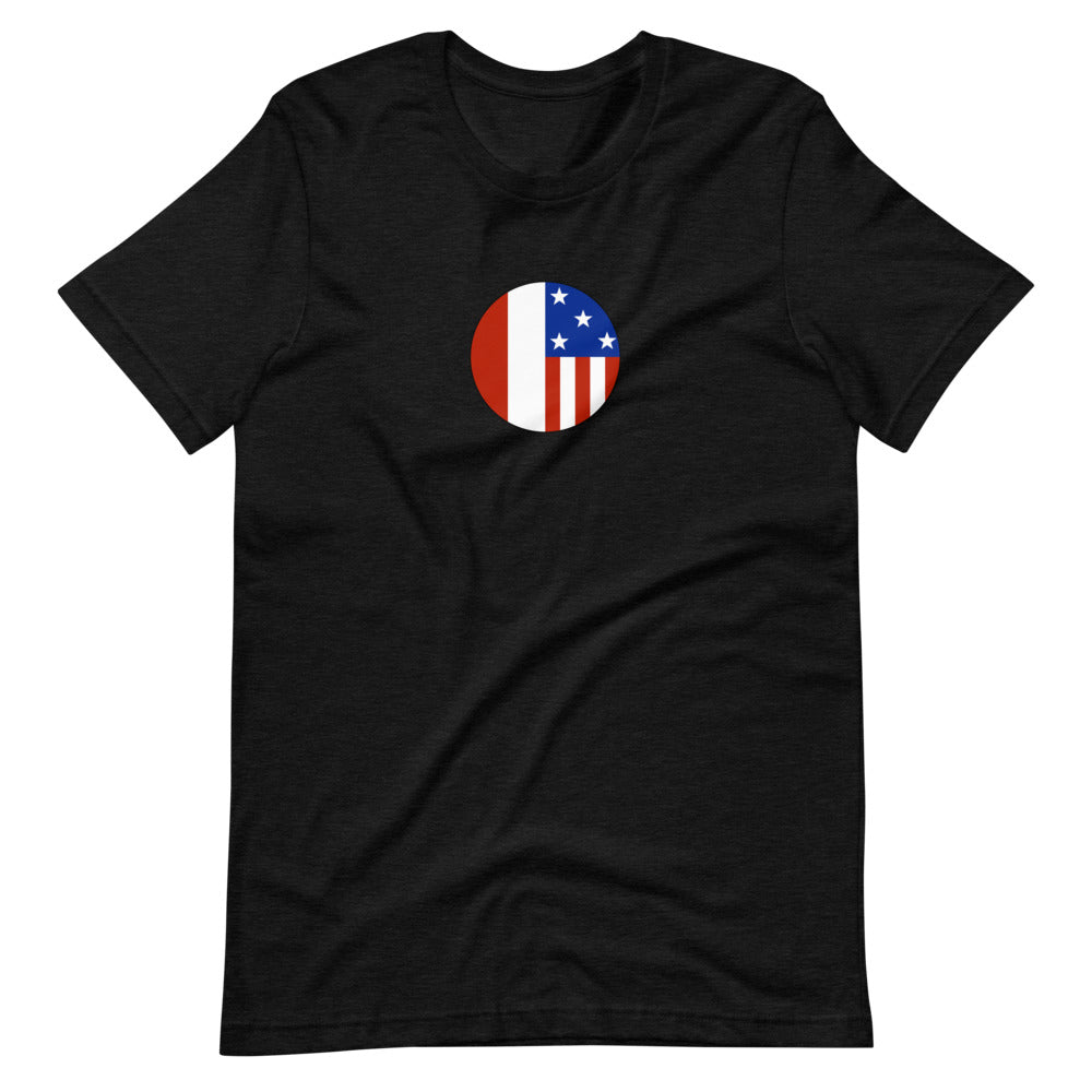 Polish-American Minimalist Short-Sleeve Unisex T-Shirt