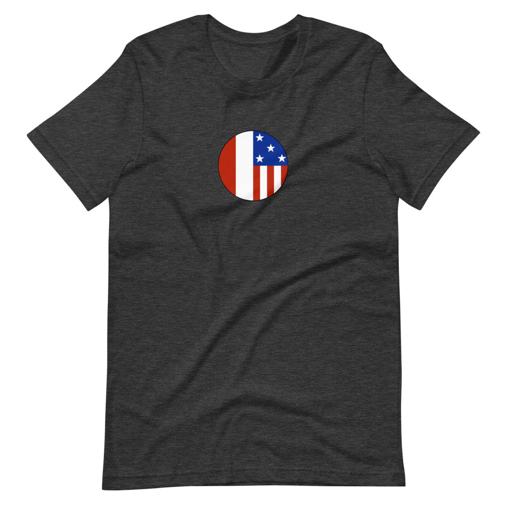 Polish-American Minimalist Short-Sleeve Unisex T-Shirt