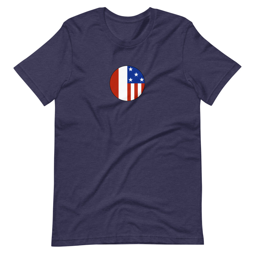 Polish-American Minimalist Short-Sleeve Unisex T-Shirt