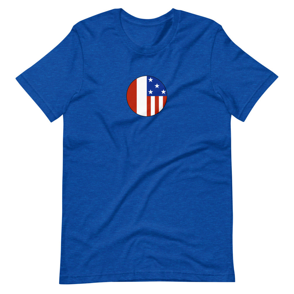 Polish-American Minimalist Short-Sleeve Unisex T-Shirt