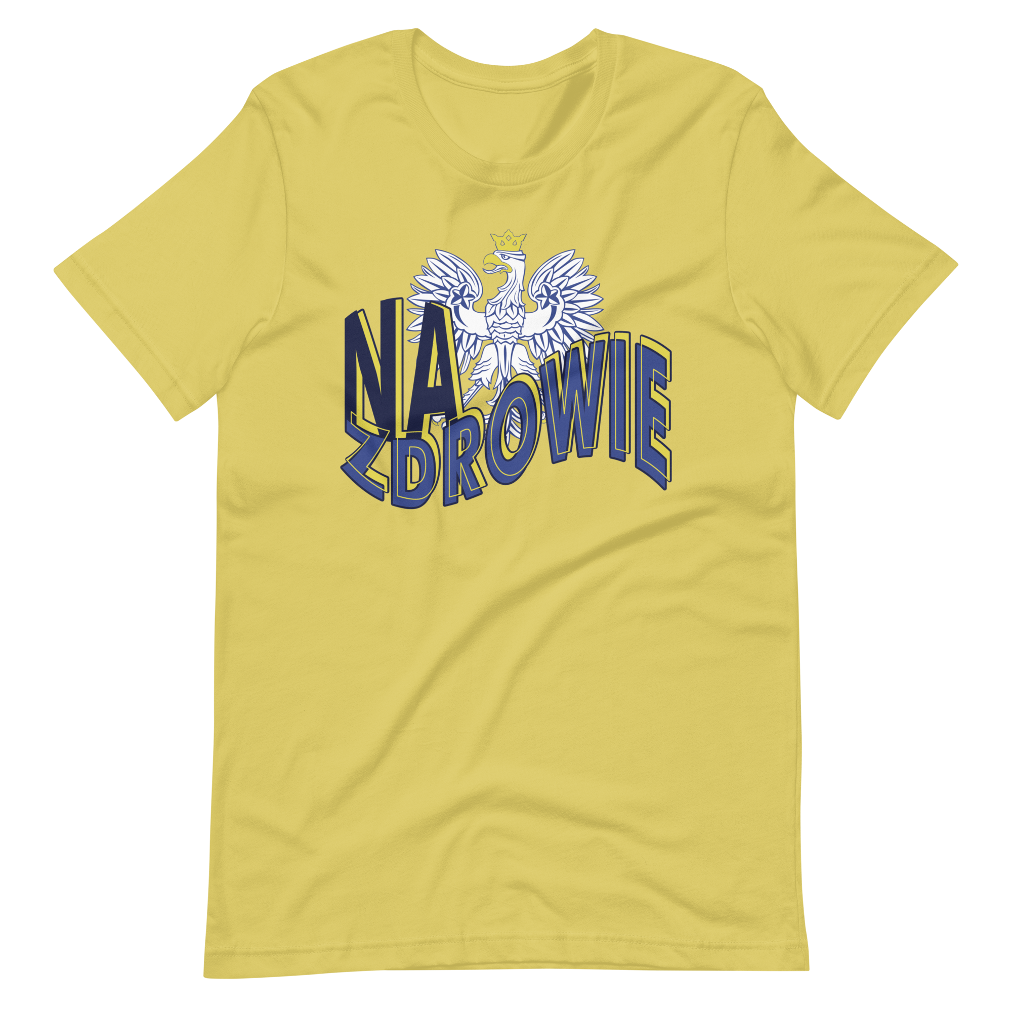 Na Zdrowie with Eagle Short-Sleeve Unisex T-Shirt