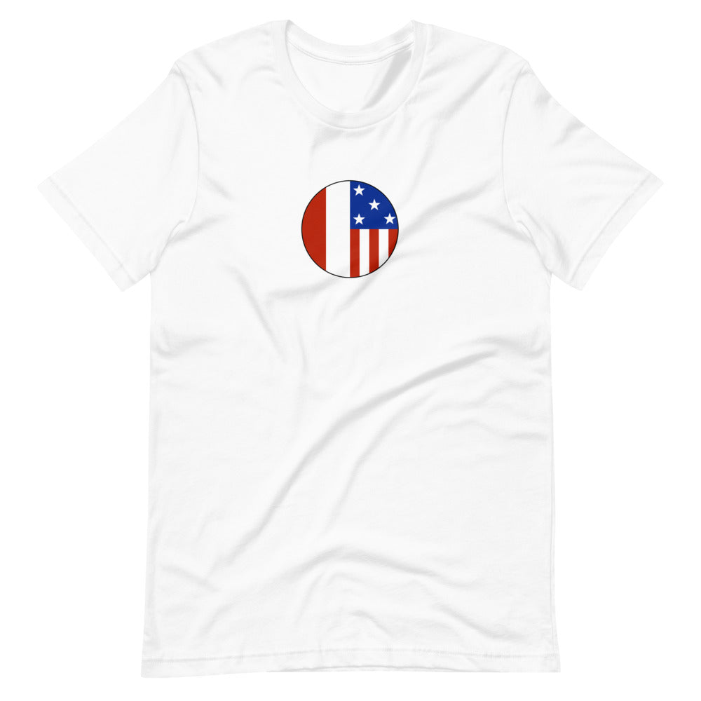 Polish-American Minimalist Short-Sleeve Unisex T-Shirt