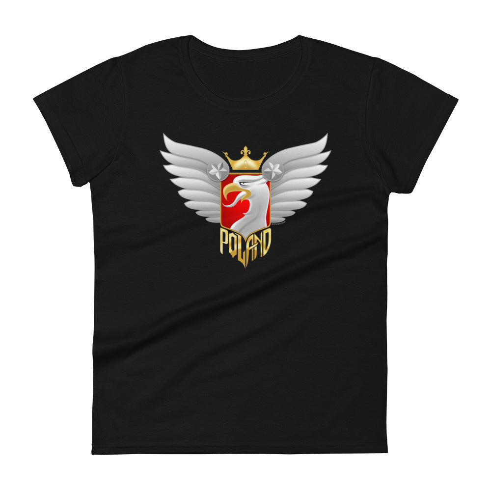 Biker Eagle Women's Short Sleeve Tshirt