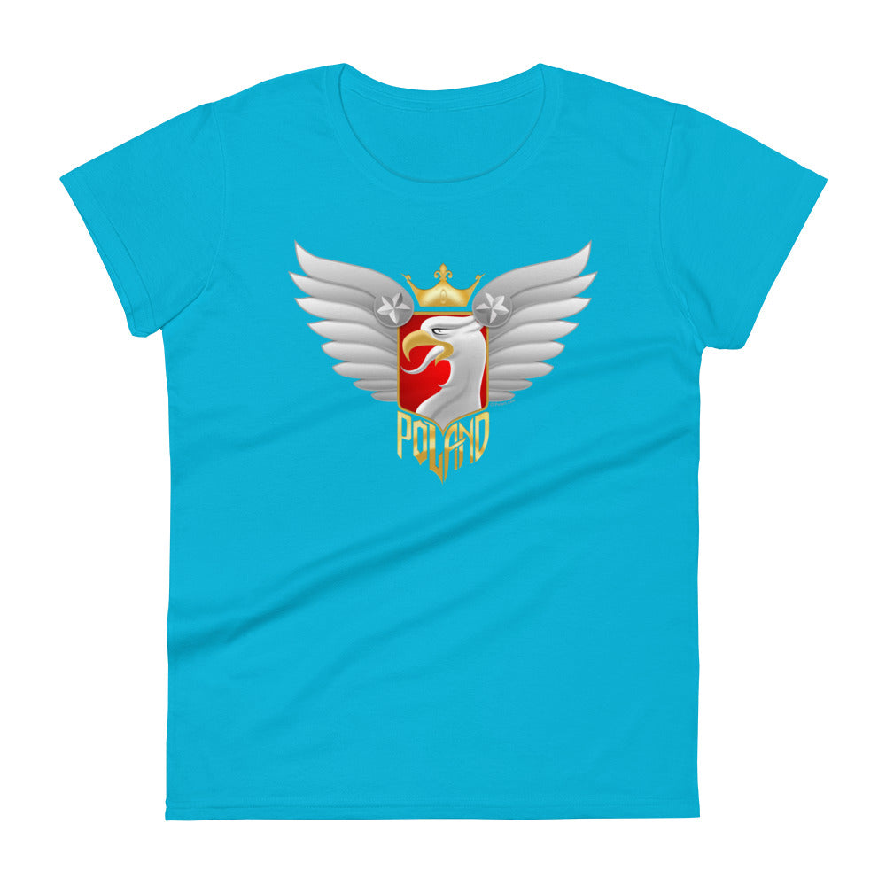 Biker Eagle Women's Short Sleeve Tshirt
