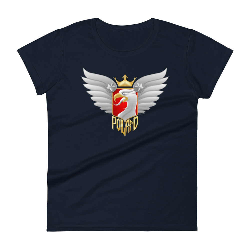 Biker Eagle Women's Short Sleeve Tshirt