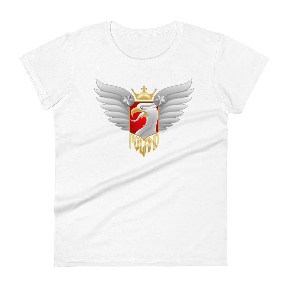 Biker Eagle Women's Short Sleeve Tshirt