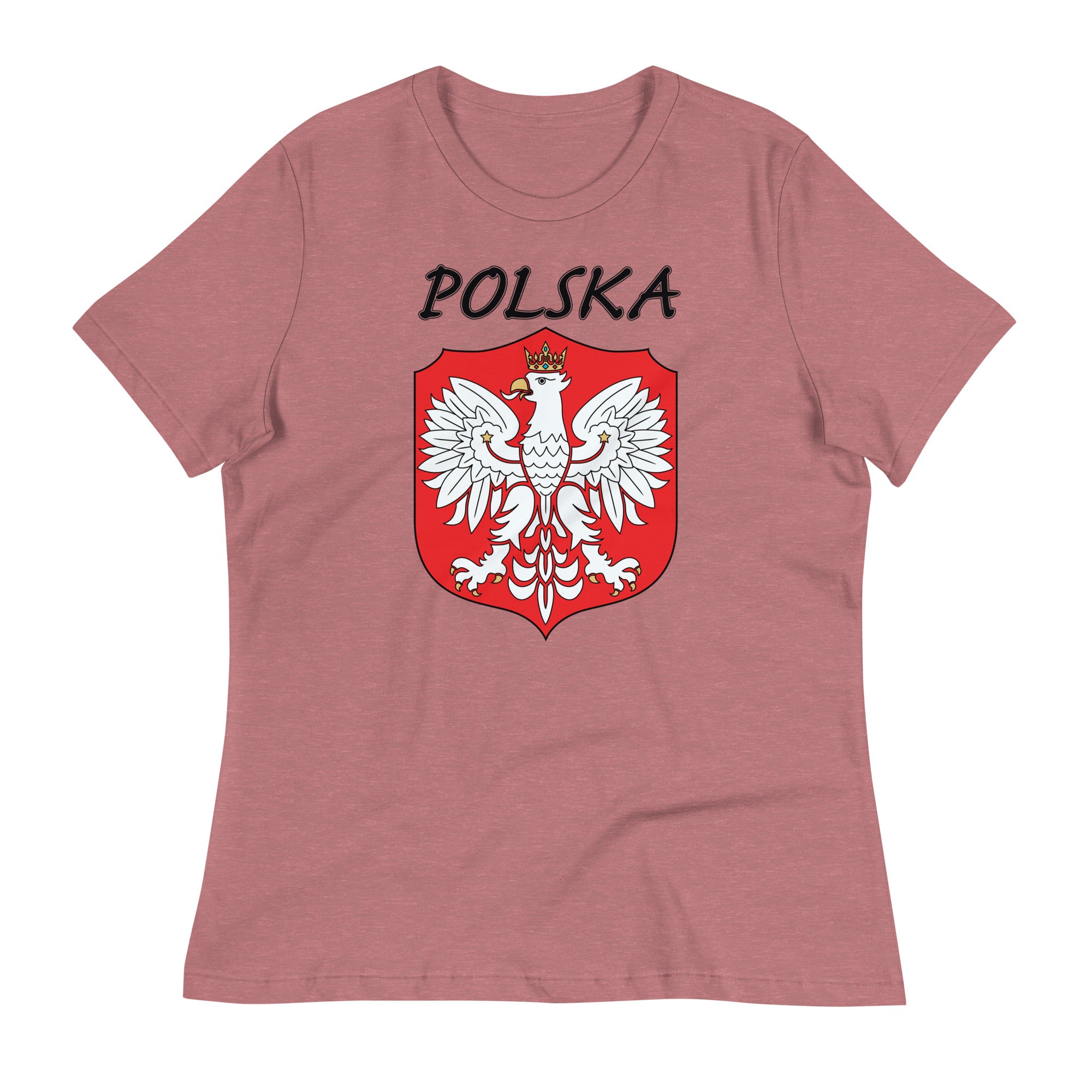 Polska Eagle Shield Women's Relaxed T-Shirt