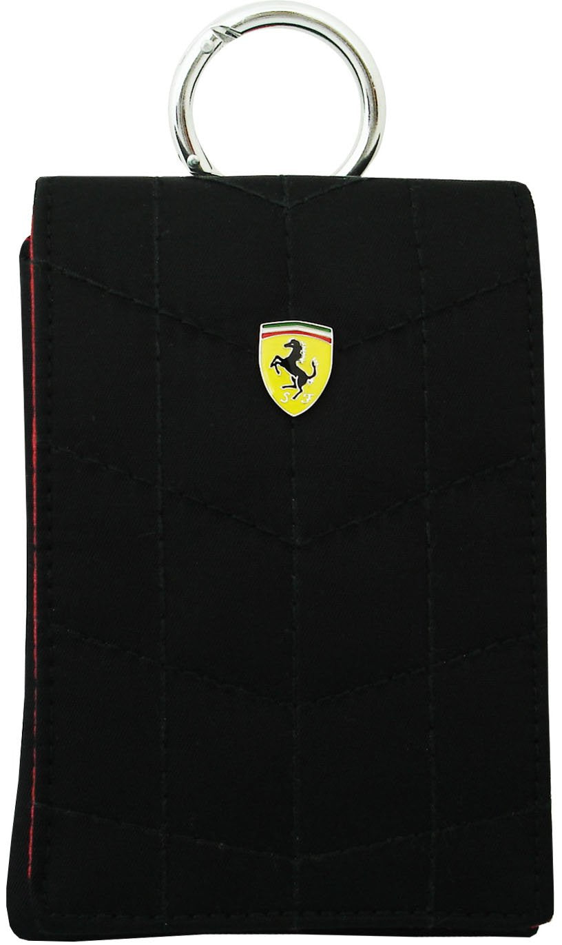Scuderia Ferrari Mobile Pouch - Black