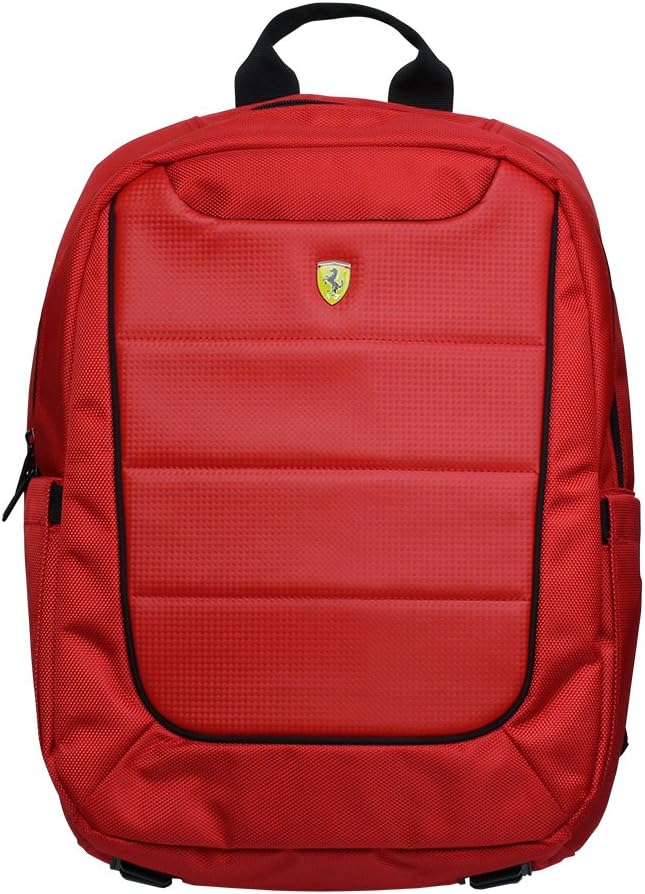 Ferrari Laptop Back Pack, 15 Inch - Red