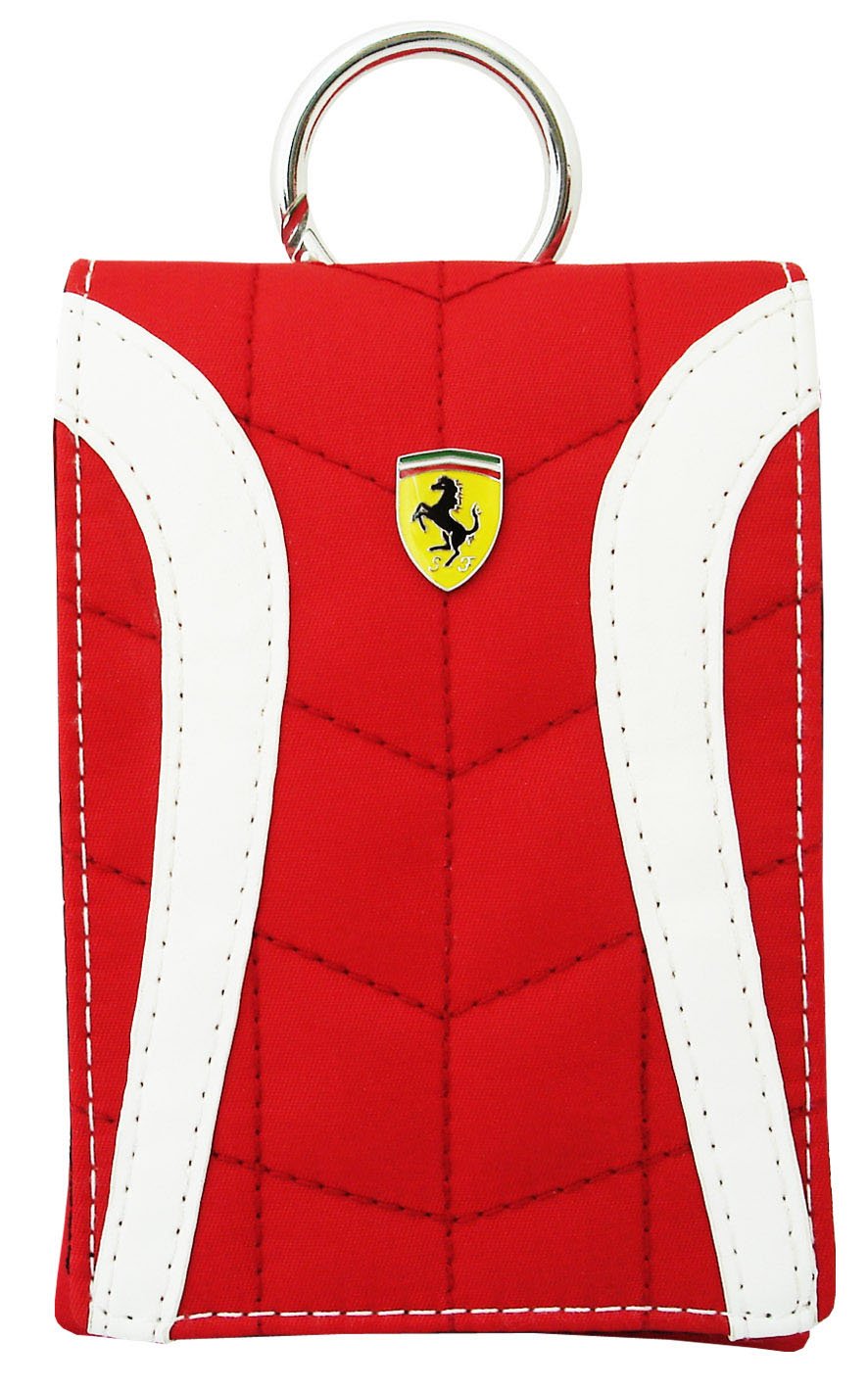 Scuderia Ferrari Mobile Pouch - Red and White
