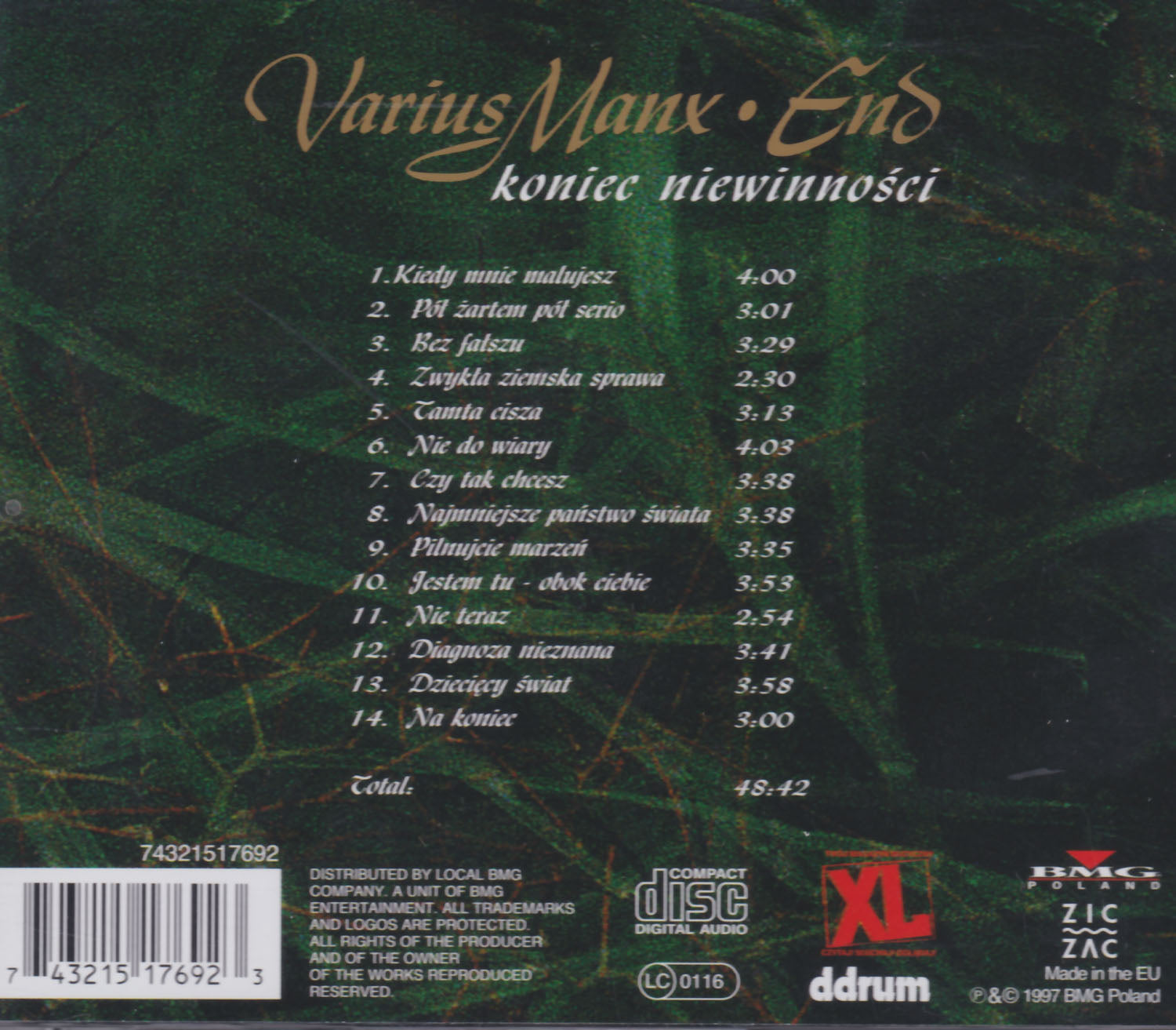 Varius Manx - End