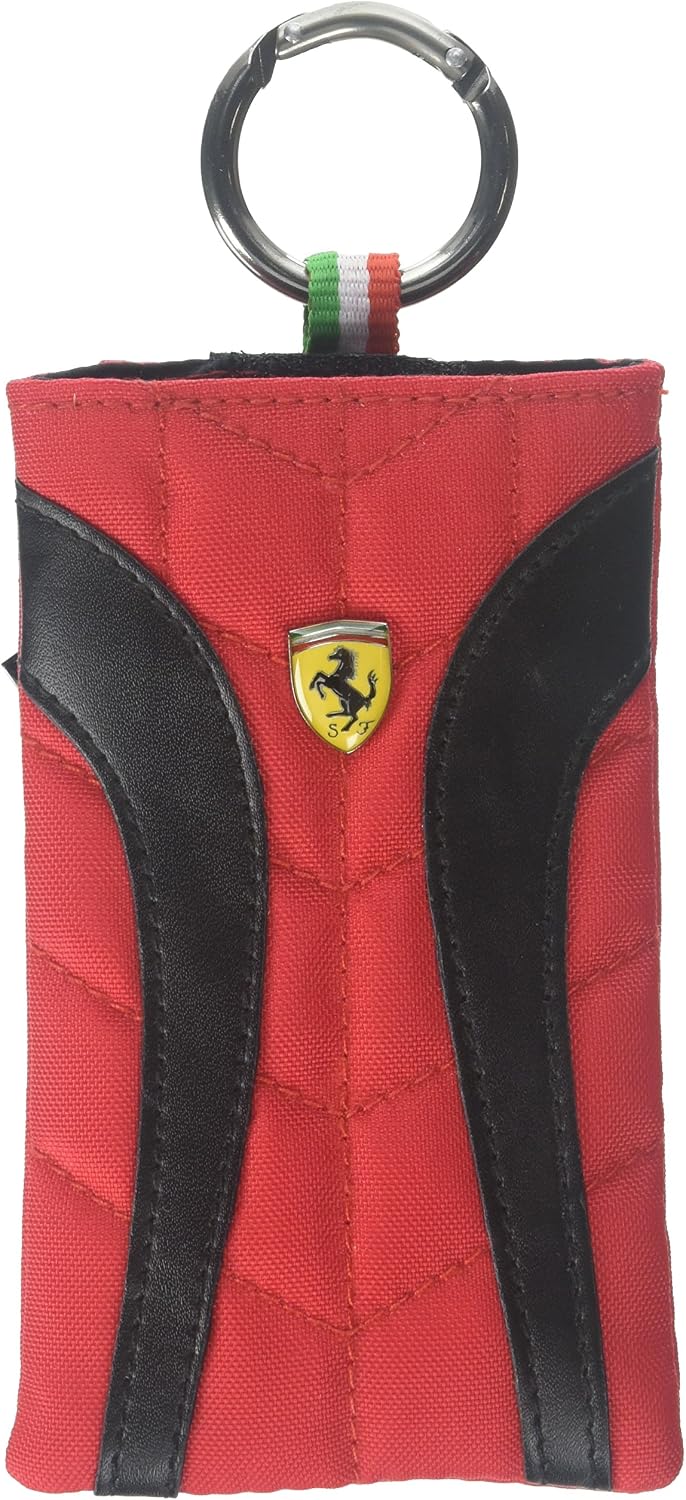Scuderia Ferrari Mobile Pouch - Red and Black