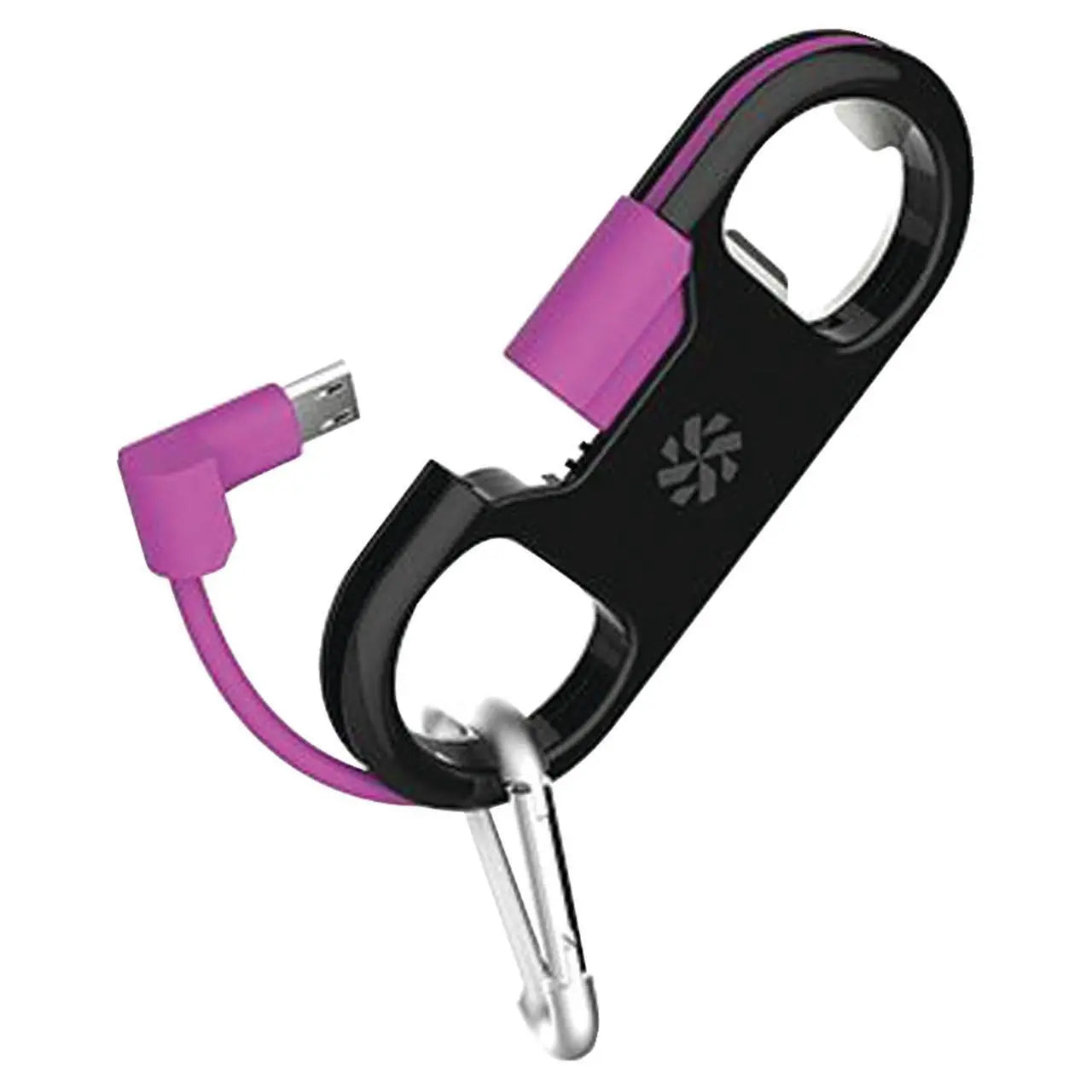 MiColor GoBuddy+ Charge and Sync Cable with Lightning Connector (White-Purple)