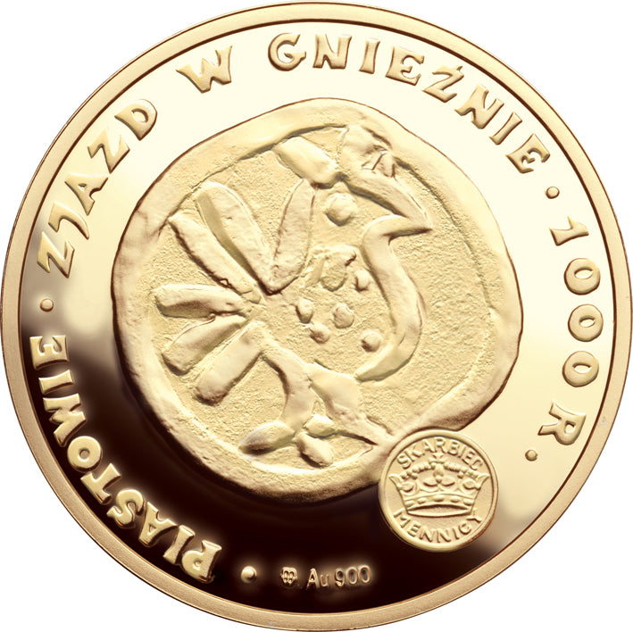 900 Fine Gold Medal - Piast Dynasty, King Boleslaw I Chrobry