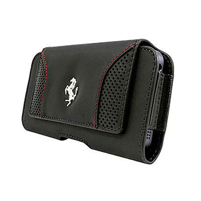 Ferrari Horizontal Belt Sleeve - Black, Size Medium