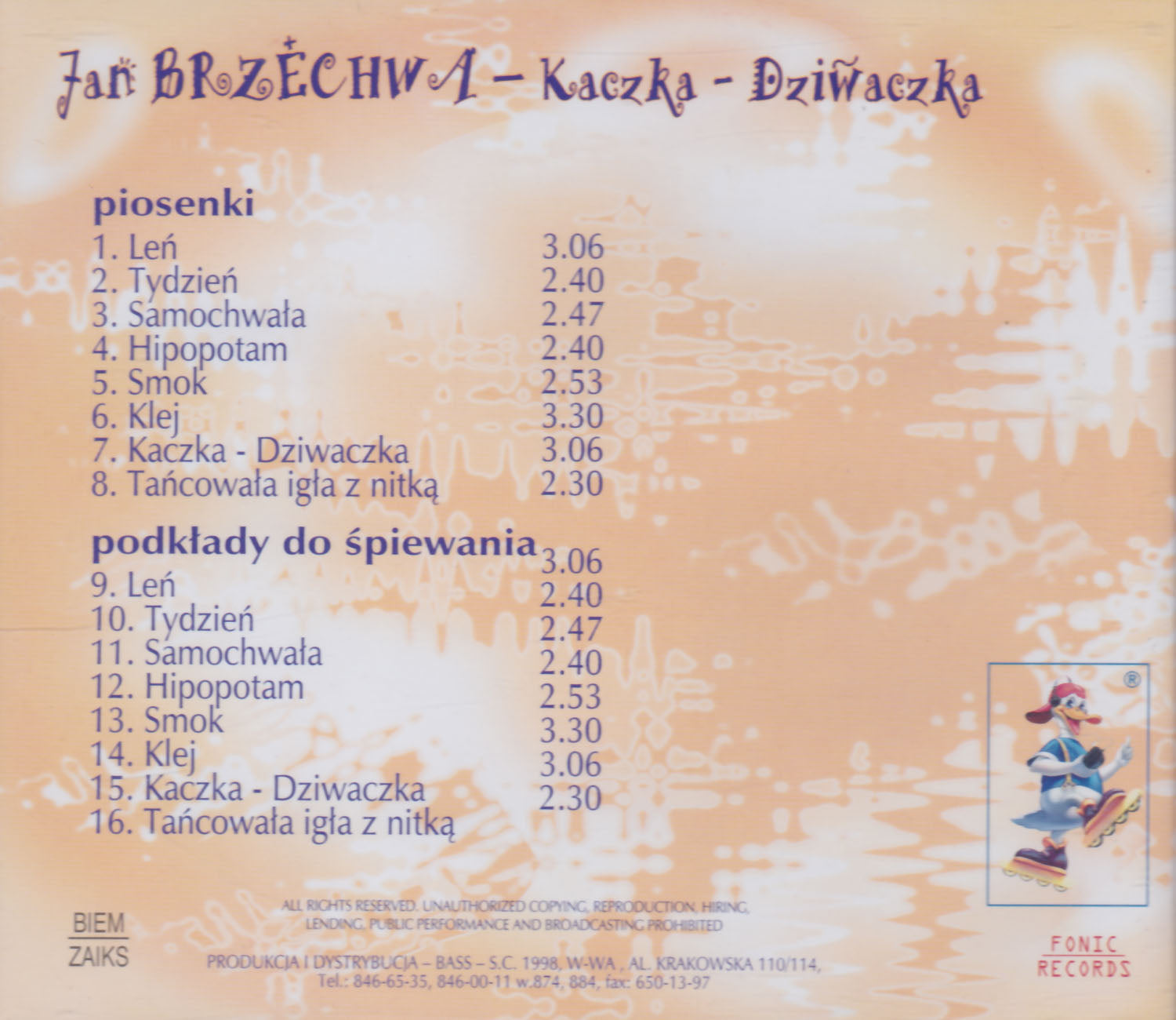 Jan Brzechwa - Kaczka Dziwaczka