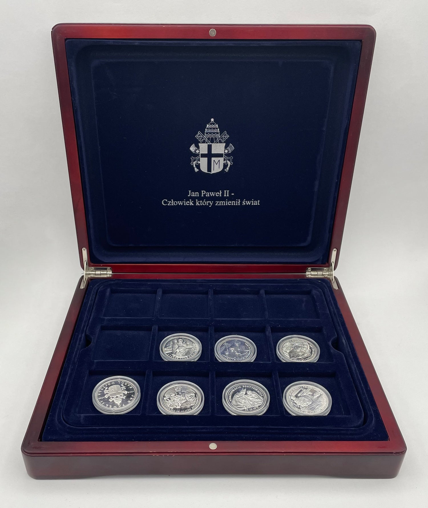 19 of 500 Proof Silver Medals of John Paul II Collection