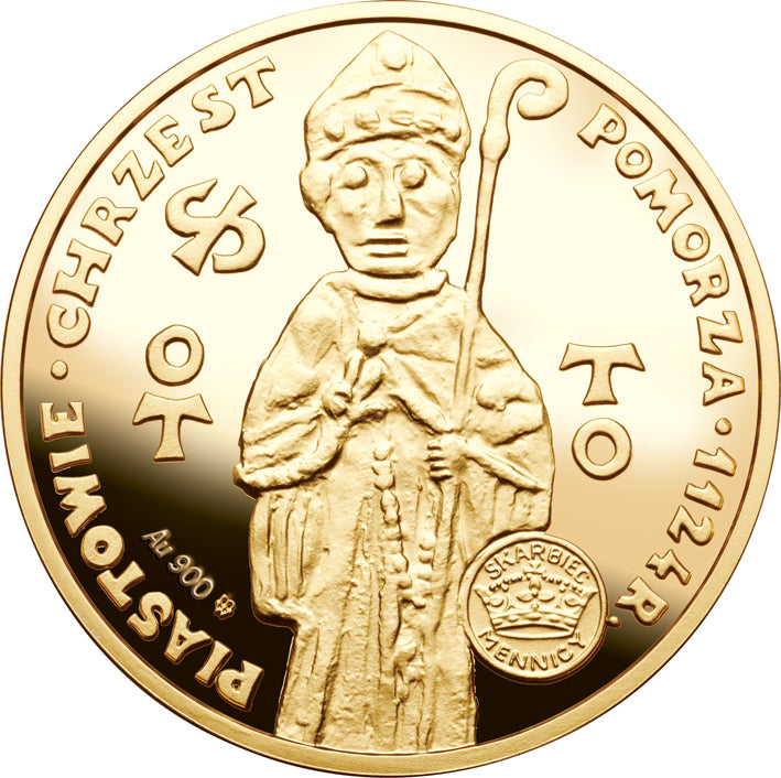 900 Fine Gold Medal - Piast Dynasty, King B. III Krzywousty