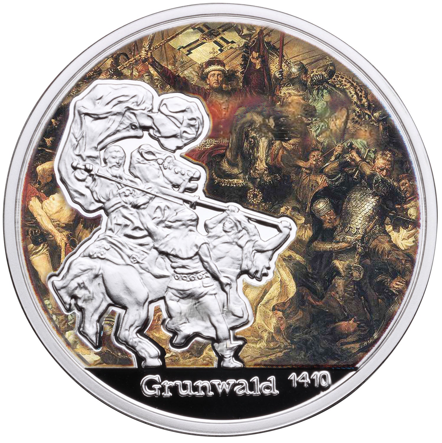 925 Proof Silver Medal - 600th Anniv. Battle of Grunwald