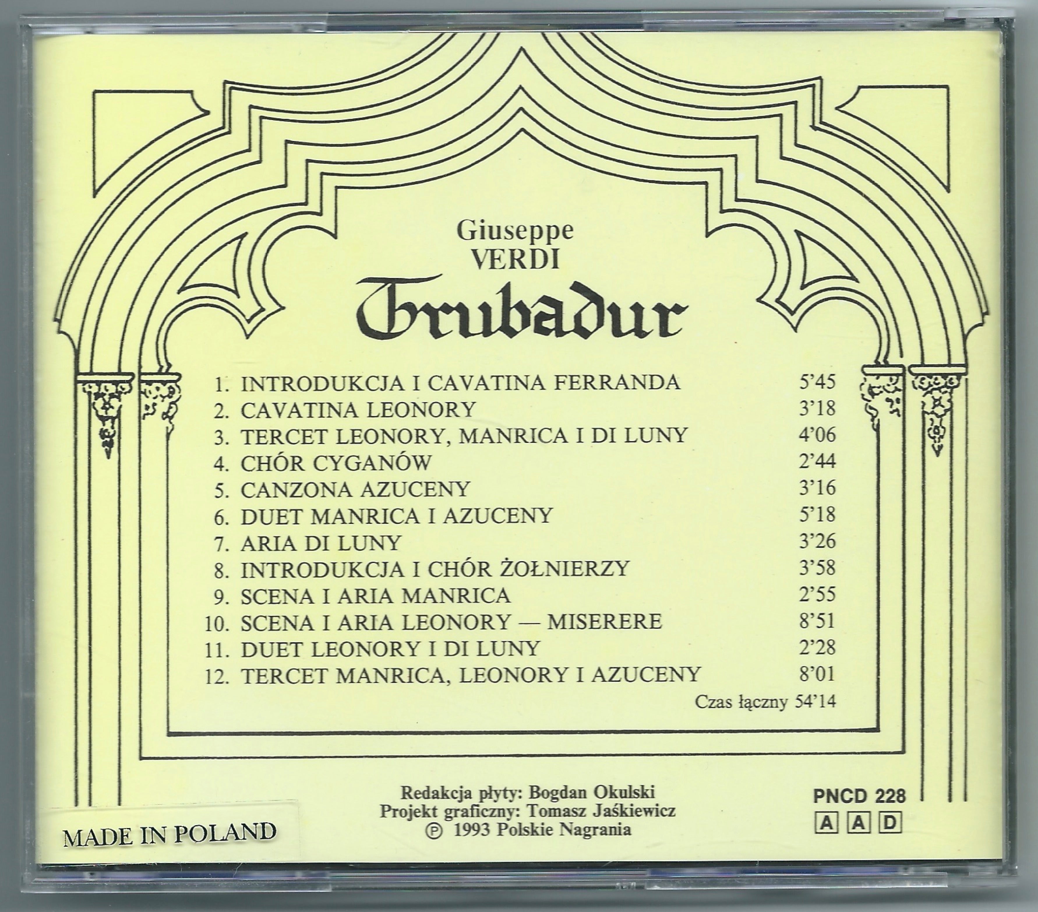 Trubadur - Giuseppe Verdi